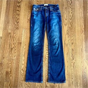 Big Star Maddie Boot 27L Bootcut The Legendary Blue Jeans Denim Dark Wash